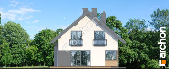 Бочний фасад Будинок в малинівці 19 (Г2)