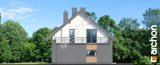 Бочний фасад Будинок в малинівці 19 (Г2)