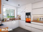 Проект дома ARCHON+ Дом в филодендронах (В) визуализация кухни 1 вид 1