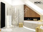 Проект будинку ARCHON+ Будинок в філодендронах (В) візуалізація ванни (візуалізація 1 від 4)