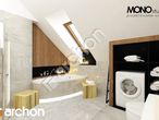 Проект дома ARCHON+ Дом в филодендронах (В) визуализация ванной (визуализация 1 вид 3)