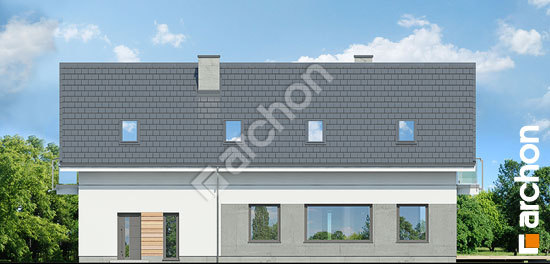 Дворовой фасад Дом в бровниках 4 (Г2)