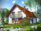 Проект будинку ARCHON+ Будинок в голденах стилізація 4