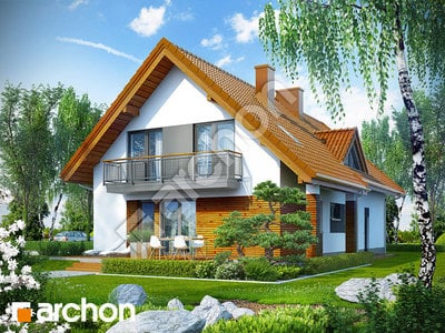 Проект будинку ARCHON+ Будинок в голденах Вид 2