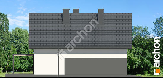 Боковой фасад Дом в малиновках 31 (Г)