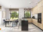 Проект будинку ARCHON+ Будинок в малинівці 31 (Г) візуалізація кухні 1 від 3