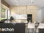 Проект дома ARCHON+ Дом в малиновках 31 (Г) визуализация кухни 1 вид 1