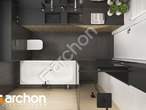 Проект будинку ARCHON+ Будинок в малинівці 31 (Г) візуалізація ванни (візуалізація 3 від 4)