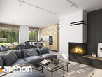 Проект будинку ARCHON+ Будинок в малинівці 31 (Г) денна зона (візуалізація 1 від 3)