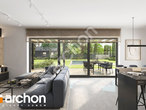 Проект будинку ARCHON+ Будинок в малинівці 31 (Г) денна зона (візуалізація 1 від 6)