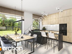 Проект будинку ARCHON+ Будинок в малинівці 31 (Г) денна зона (візуалізація 1 від 7)