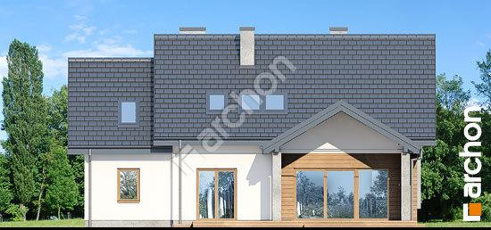 Дворовий фасад Будинок в смарагдах 4 (Г)