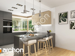 Проект будинку ARCHON+ Будинок в смарагдах 4 (Г) візуалізація кухні 1 від 1