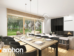 Проект будинку ARCHON+ Будинок в смарагдах 4 (Г) денна зона (візуалізація 1 від 1)