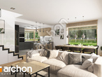 Проект будинку ARCHON+ Будинок в смарагдах 4 (Г) денна зона (візуалізація 1 від 3)
