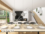 Проект дома ARCHON+ Дом в изумрудах 4 (Г) дневная зона (визуализация 1 вид 5)
