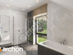 Проект будинку ARCHON+ Будинок в малинівці 34 візуалізація ванни (візуалізація 3 від 3)