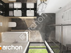 Проект будинку ARCHON+ Будинок в малинівці 34 візуалізація ванни (візуалізація 3 від 4)