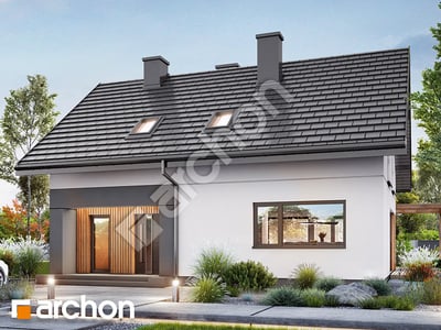 Проєкт будинку ARCHON+ Будинок в малинівці 34 