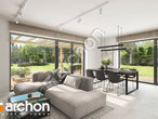 Проект дома ARCHON+ Дом в малиновках 34 дневная зона (визуализация 1 вид 4)