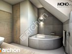 Проект дома ARCHON+ Дом в яблонках вер. 2 визуализация ванной (визуализация 1 вид 2)
