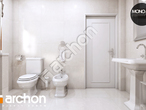 Проект дома ARCHON+ Дом в рододендронах 6 (ПТ) визуализация ванной (визуализация 3 вид 3)