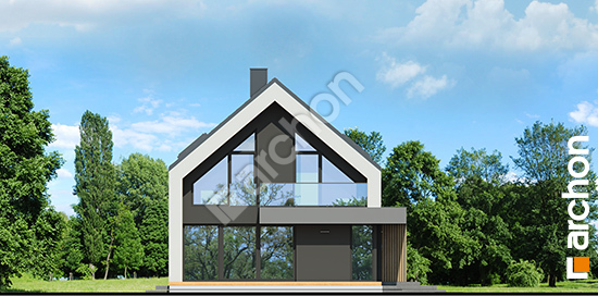 Боковой фасад Дом в шишковиках 8 (Г2E) ВИЭ