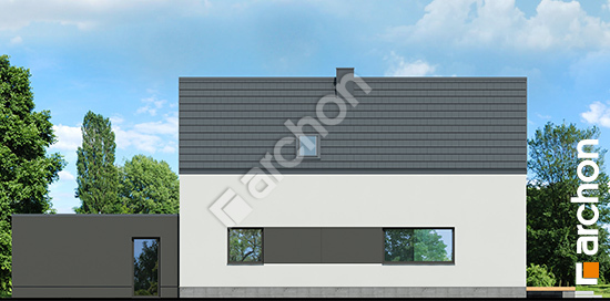 Дворовий фасад Будинок в шишковиках 8 (Г2E) ВДЕ