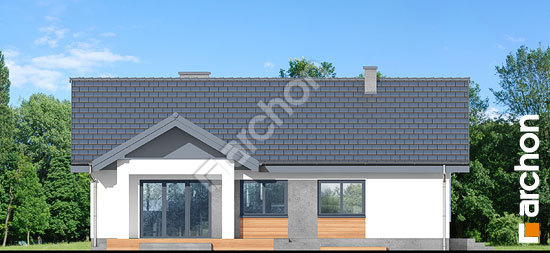 Дворовий фасад Будинок в лещиновнику