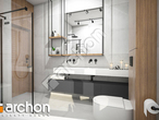 Проект будинку ARCHON+ Будинок в лещиновнику візуалізація ванни (візуалізація 3 від 3)