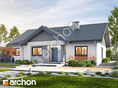 Проєкт будинку ARCHON+ Будинок в лещиновнику 