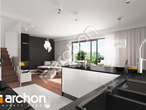 Проект дома ARCHON+ Дом в клематисах 20 (Б) вер.2 визуализация кухни 1 вид 2