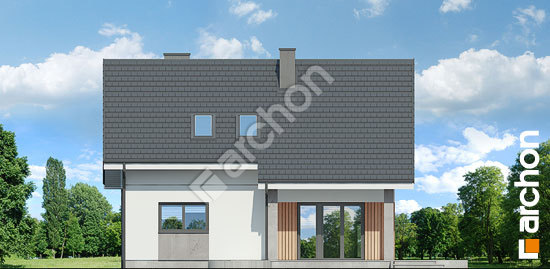 Дворовий фасад Будинок у вістерії 2 (B)