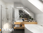 Проект дома ARCHON+ Дом в вистерии 2 (B) визуализация ванной (визуализация 3 вид 1)