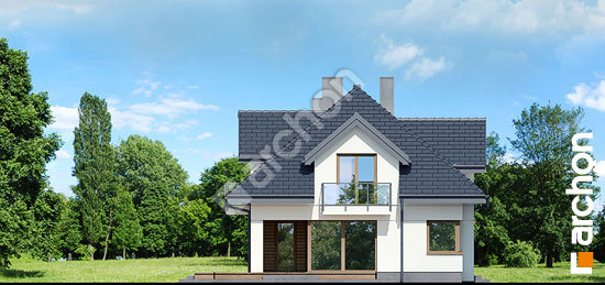 Бочний фасад Будинок в сливах 5 (Г2)