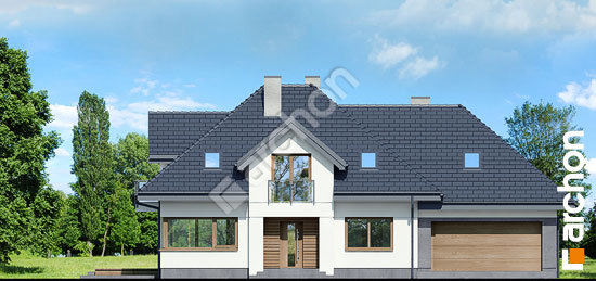 Передній фасад Будинок в сливах 5 (Г2)