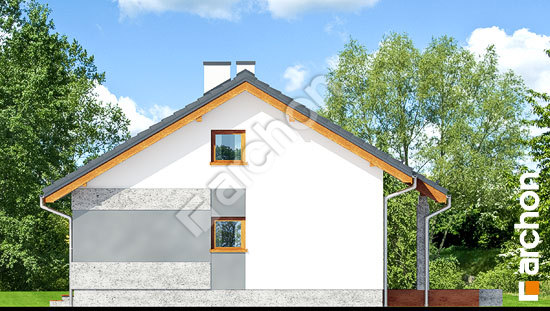 Бочний фасад Будинок під липкою