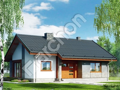 Проєкт будинку ARCHON+ Будинок під липкою 