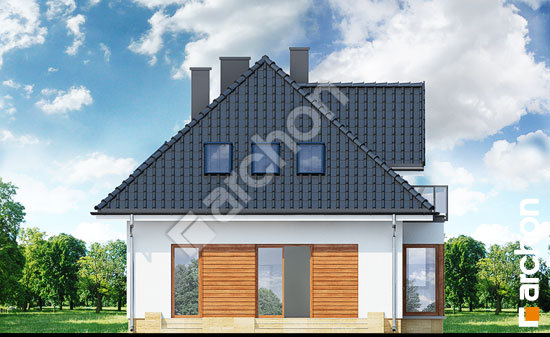 Боковой фасад Дом в авокадо (Н)