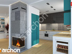 Проект будинку ARCHON+ Будинок в авокадо (Н) візуалізація кухні 2 від 1