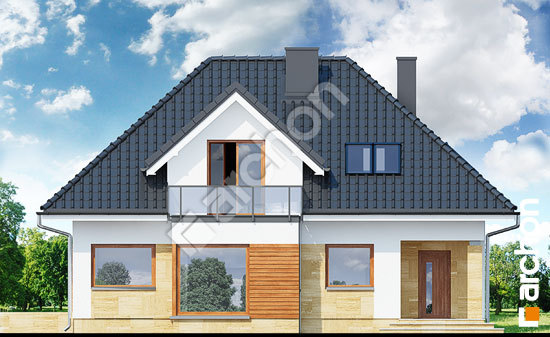 Передній фасад Будинок в авокадо (Н)