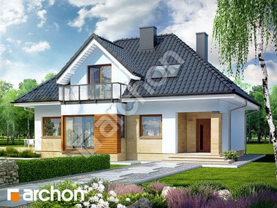 Проєкт будинку ARCHON+ Будинок в авокадо (Н) 