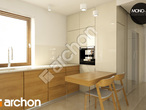 Проект будинку ARCHON+ Будинок в рододендронах 6 (Г2А) візуалізація кухні 1 від 1