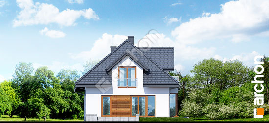 Дворовий фасад Будинок в руколі 3 (Н)