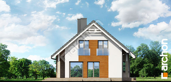 Бочний фасад Будинок в бугенвіліях 