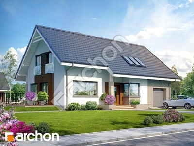 Проєкт будинку ARCHON+ Будинок в бугенвіліях  