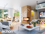 Проект будинку ARCHON+ Будинок в бугенвіліях  денна зона (візуалізація 1 від 1)