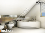 Проект дома ARCHON+ Дом в рододендронах 5 (ВH) визуализация ванной (визуализация 1 вид 3)