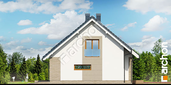 Боковой фасад Дом в герминии 2