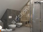 Проект будинку ARCHON+ Будинок в герміні 2 візуалізація ванни (візуалізація 1 від 2)